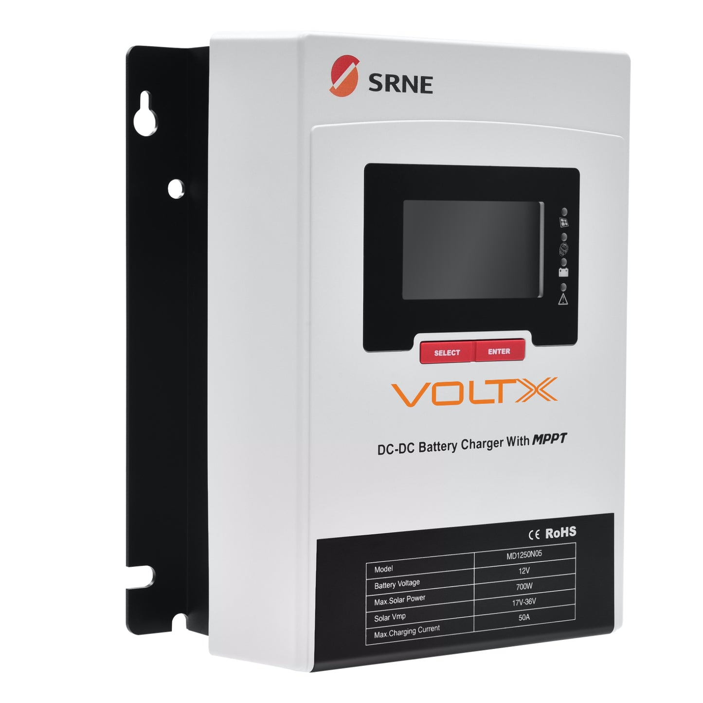 VoltX 50A MPPT DC to DC Lithium Battery Charger