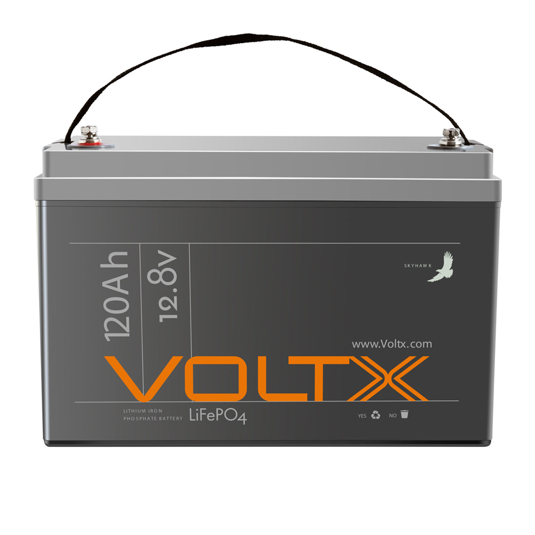 VoltX 12V 120Ah Lithium LiFePO4 Battery