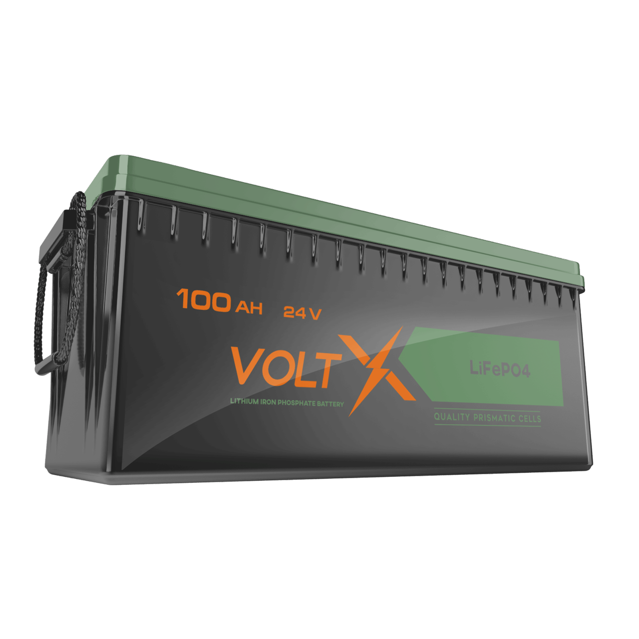 VoltX 24V 100Ah Basic Lithium LiFePO4 Battery