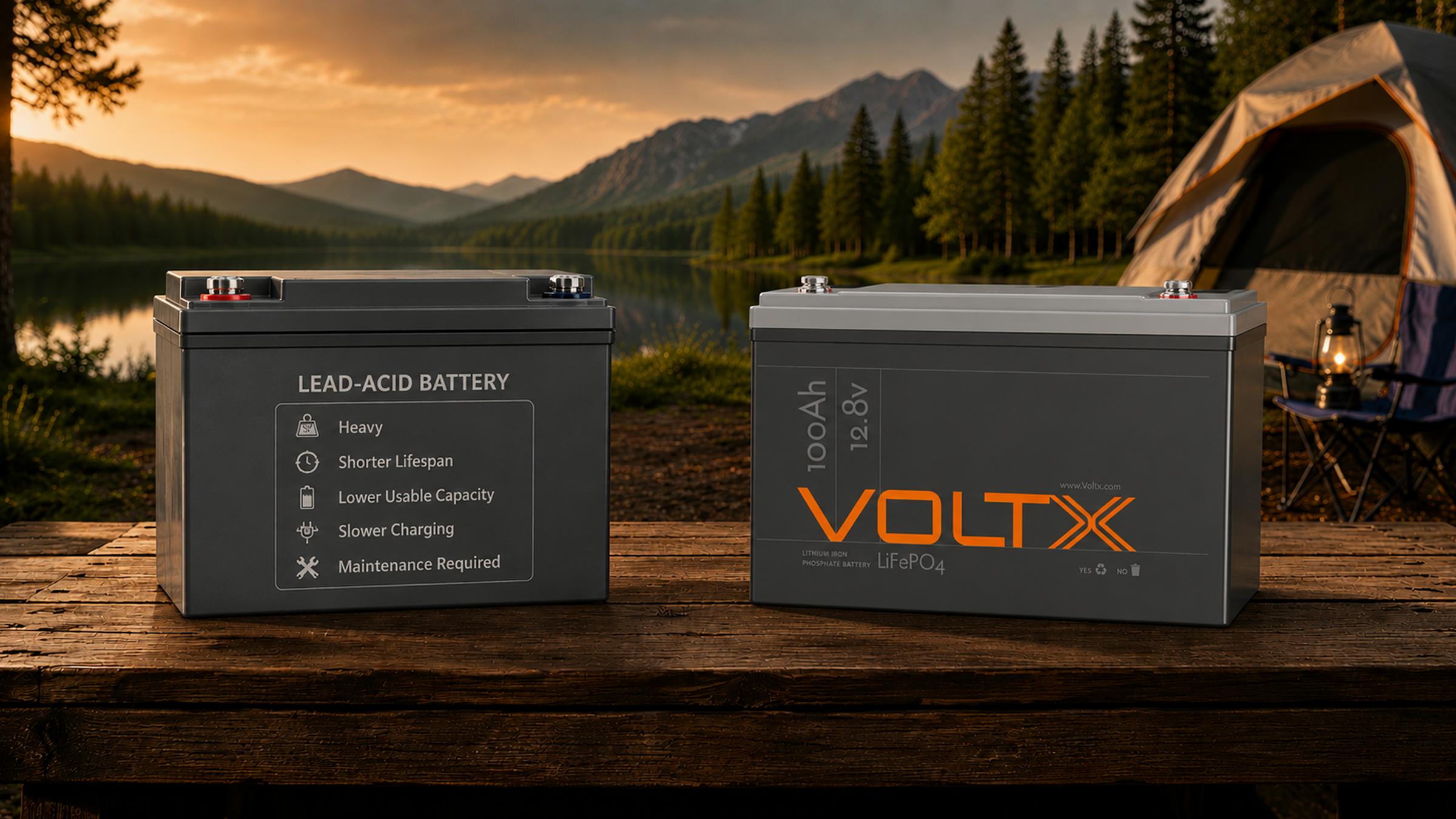Lead-Acid vs Lithium Batteries: Real Cost Over 5 Years