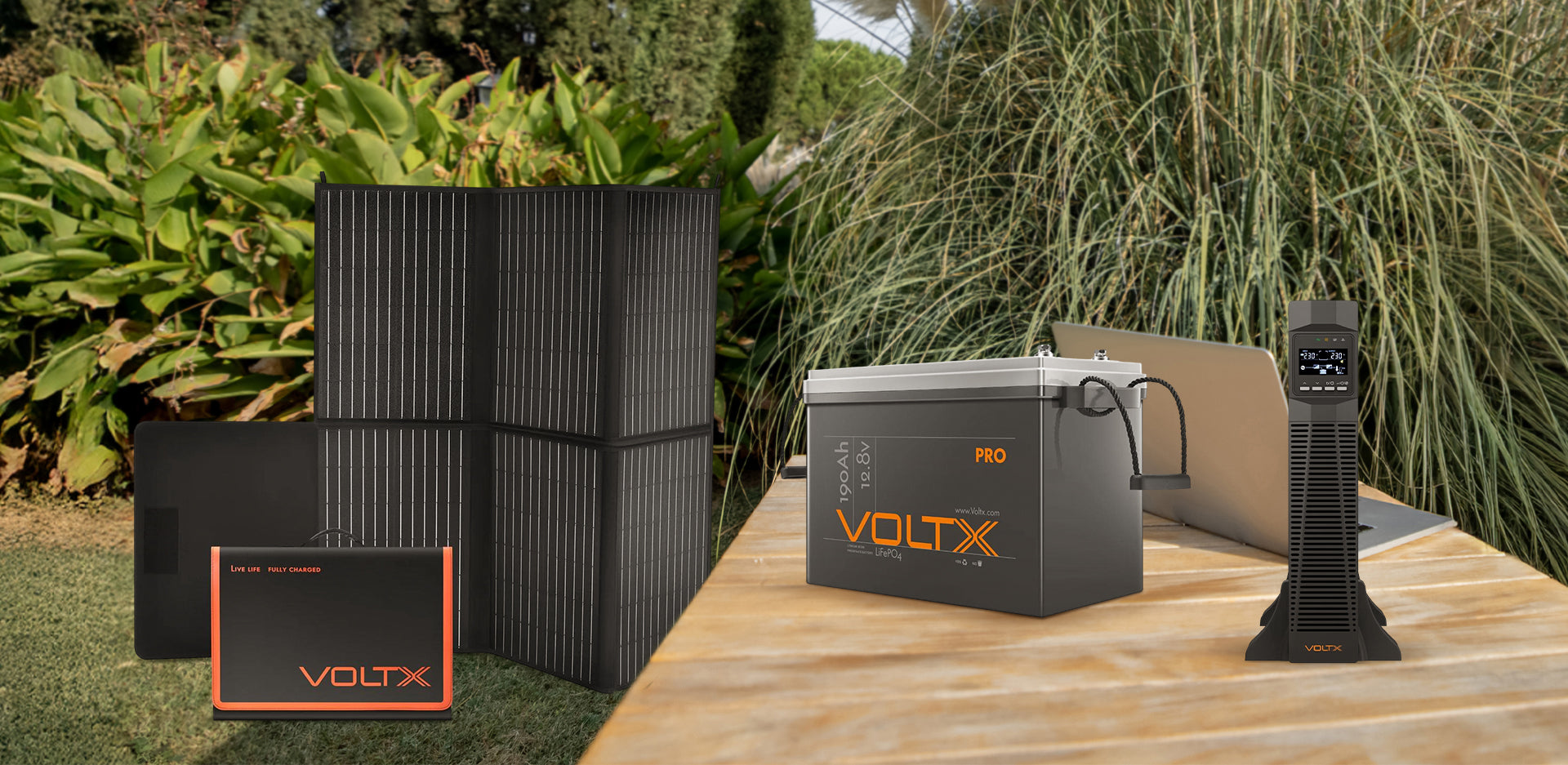 Smart Energy Solutions with UPS, Batteries, and Solar Power