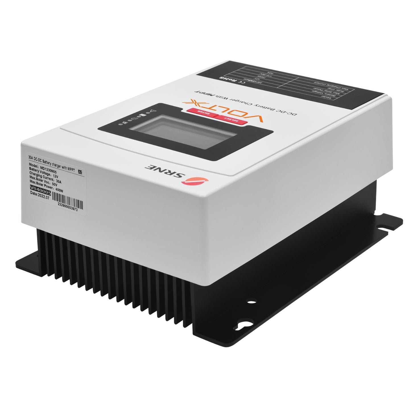 VoltX 50A MPPT DC to DC Lithium Battery Charger